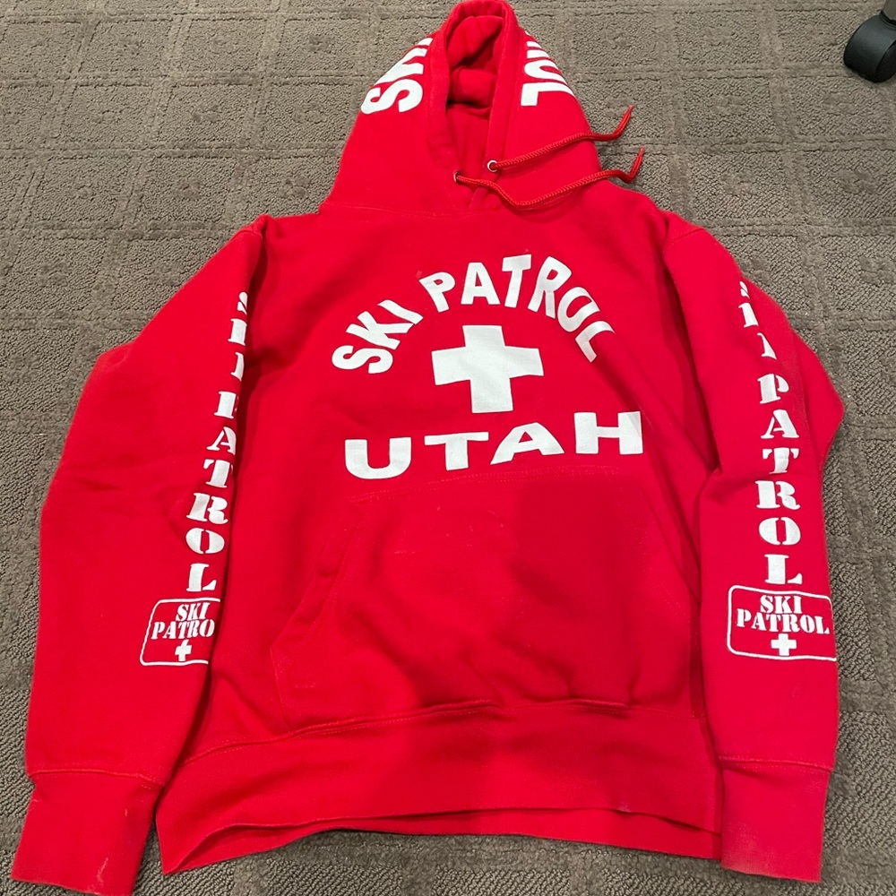 ski patrol hoodie